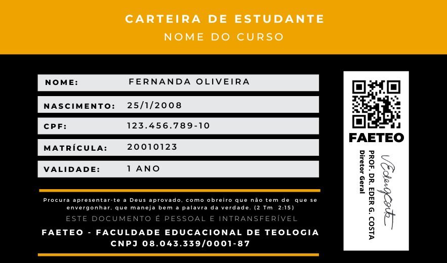 FAETEO - Cursos de Teologia e Capelania EAD